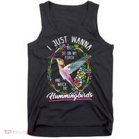 Sit On My Porch And Watch The Hummingbirds Top Tank Top thumb 0