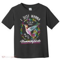 Sit On My Porch And Watch The Hummingbirds Top Toddler T-Shirt thumb 0