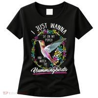 Sit On My Porch And Watch The Hummingbirds Top Women's T-Shirt thumb 0