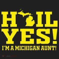 State Of Michigan Hail! Yes Mi Aunt Ann Arbor Gift U M Hat thumb 2
