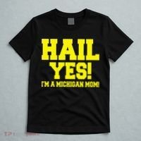 State Of Michigan Hail! Yes Mom Mother Ann Arbor Gift U M T-Shirt thumb 5