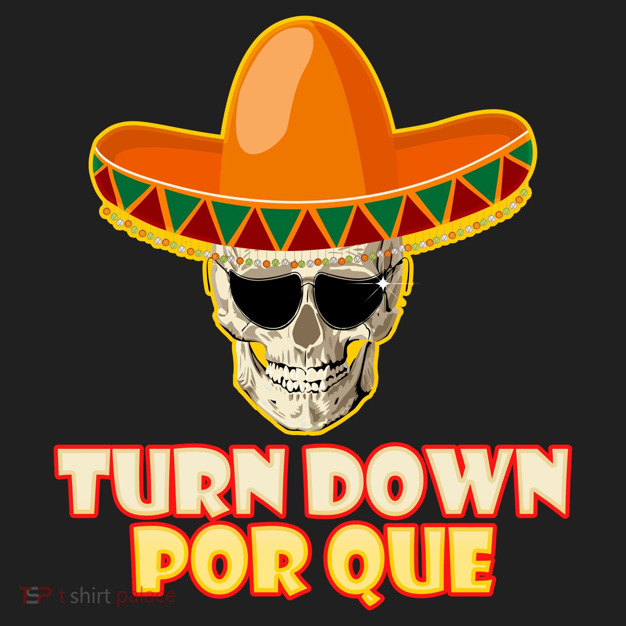 Sombrero Skull Turn Down Por Que Cinco De Mayo Women's Sweatshirt