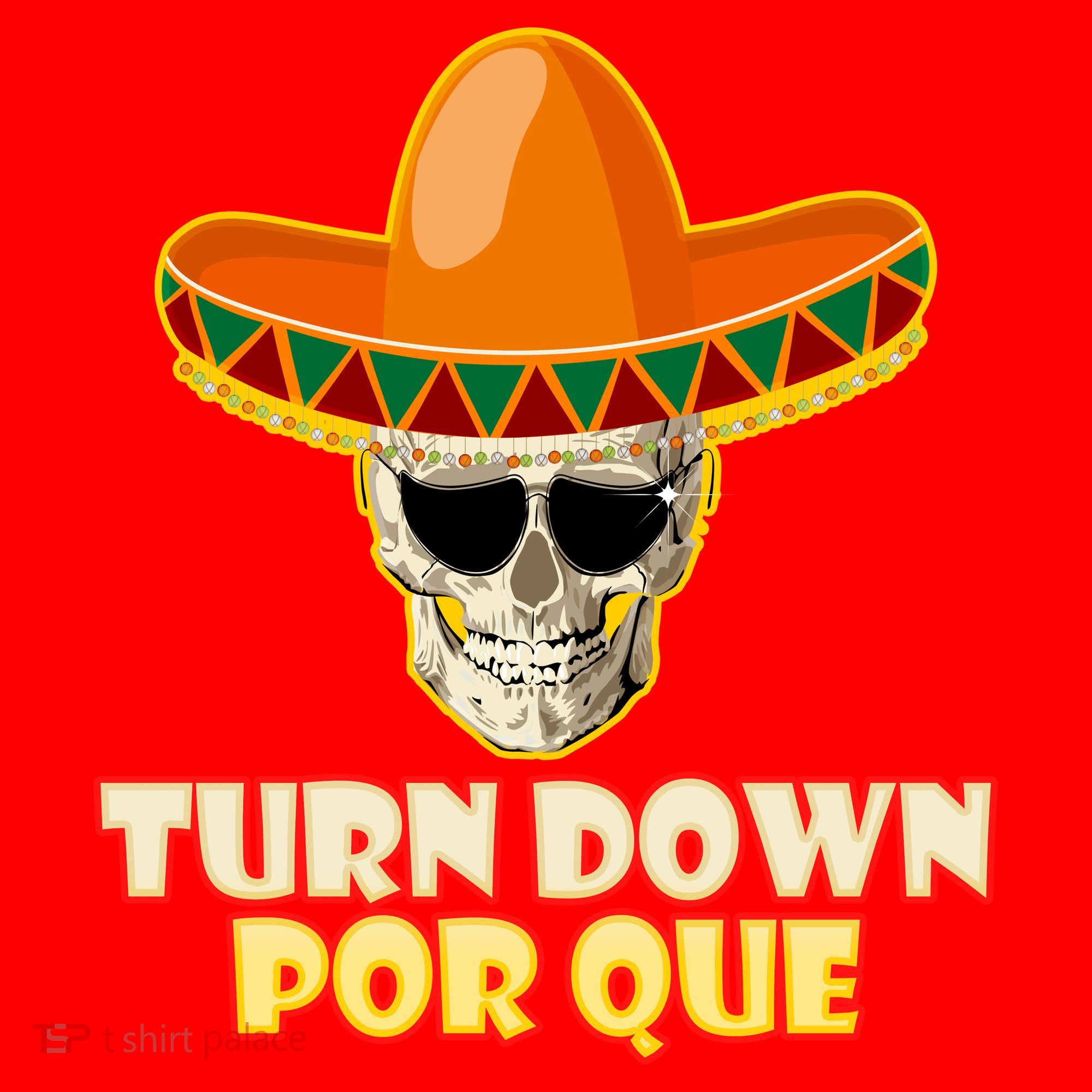 Sombrero Skull Turn Down Por Que Cinco De Mayo Santa Hat
