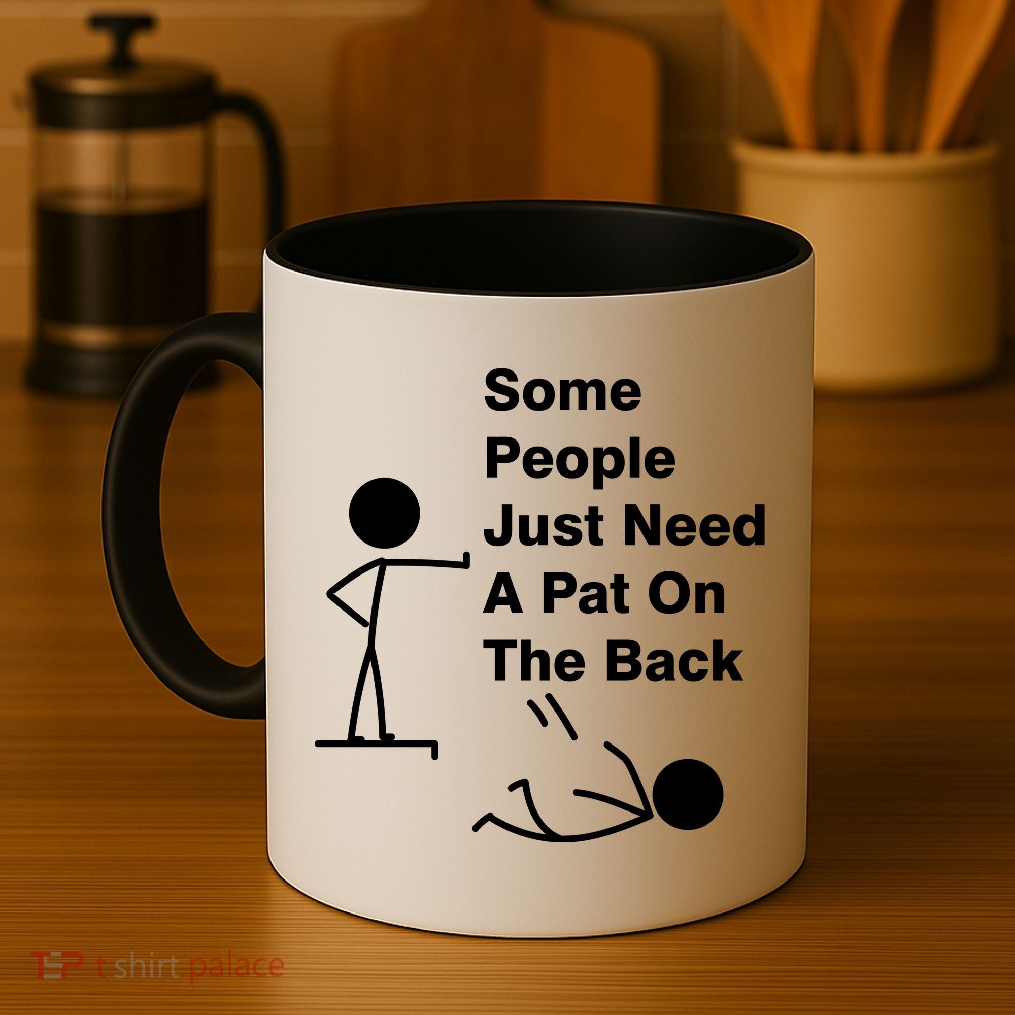 Some People Just Need A Pat On The Back Coffee Mug