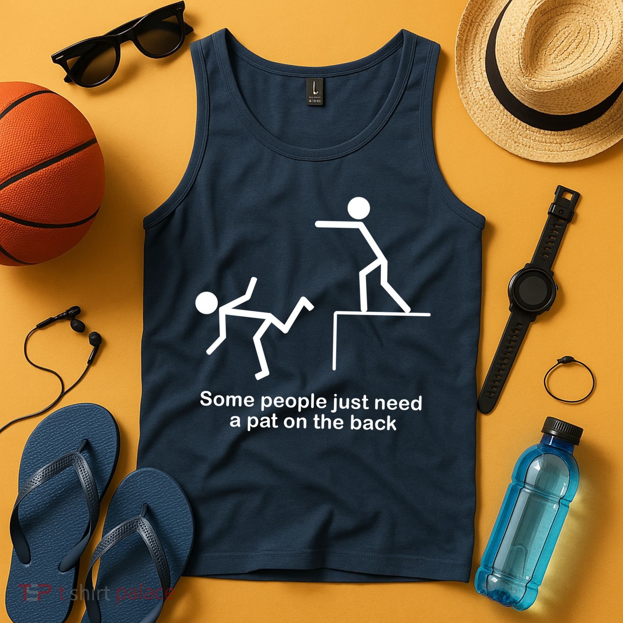 Some People Just Need A Pat The Back Tank Top