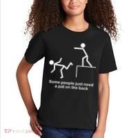 Some People Just Need A Pat The Back Kids T-Shirt thumb 2
