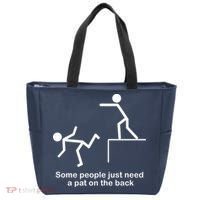 Some People Just Need A Pat The Back Tote Bag thumb 0