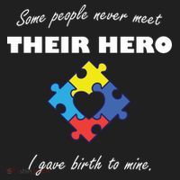 Some People Never Meet Their Hero I Gave Birth To Mine Golf Towel thumb 3