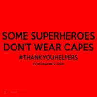 Some Superheroes Don't Wear Capes #THANKYOUHELPERS Santa Hat thumb 1