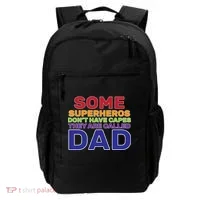 Some Superheros Don't Have Capes Dad Backpack thumb 0