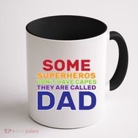 Some Superheros Don't Have Capes Dad Coffee Mug thumb 1