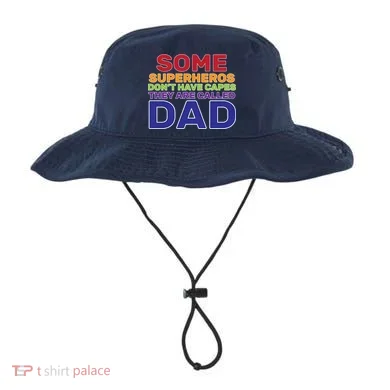 Some Superheros Don't Have Capes Dad Bucket Hat