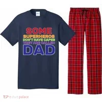 Some Superheros Don't Have Capes Dad Pajama Set thumb 0