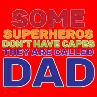 Some Superheros Don't Have Capes Dad Santa Hat thumb 1