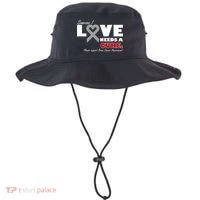 Someone I Love Needs A Cure Brain Cancer Awareness Bucket Hat thumb 0