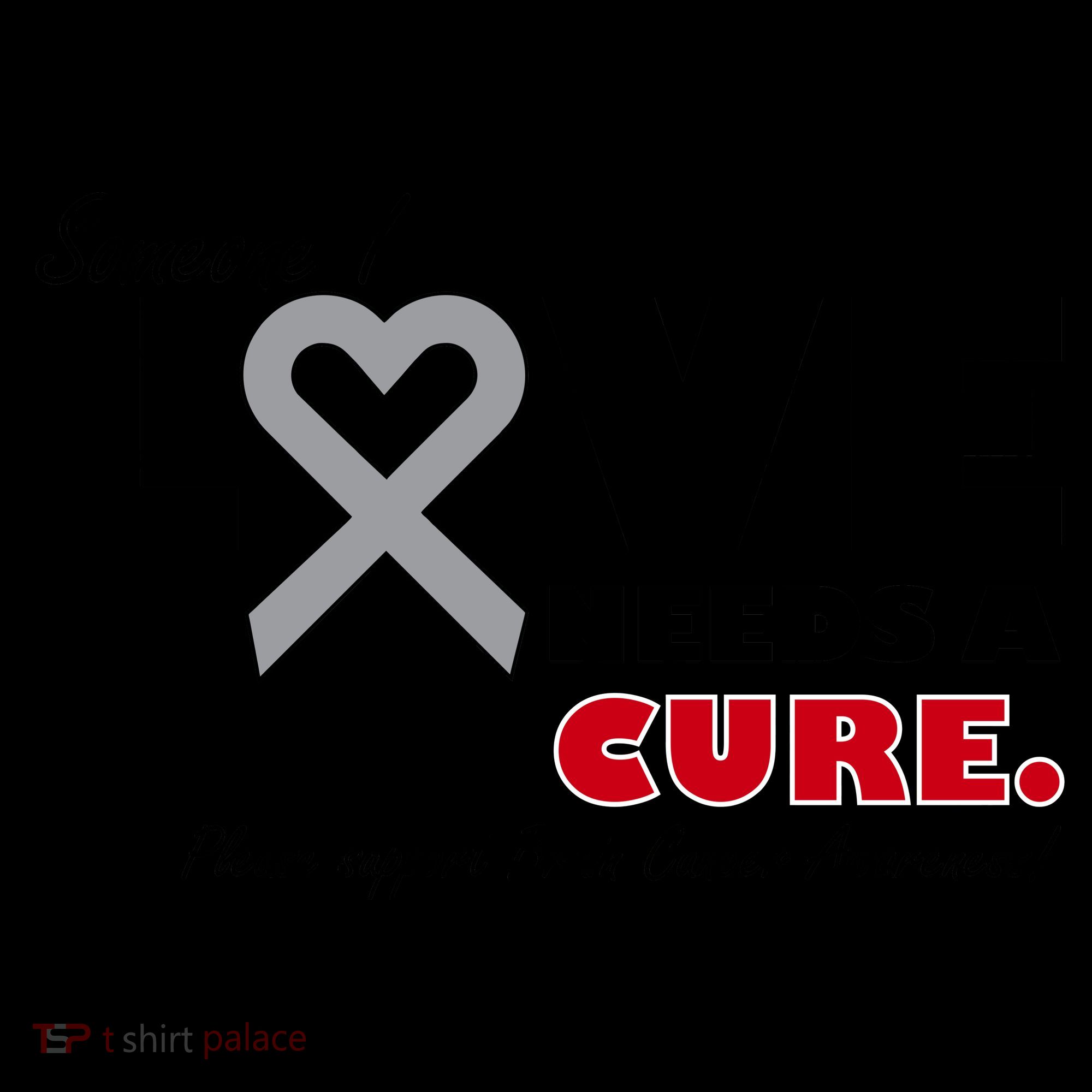 Someone I Love Needs A Cure Brain Cancer Awareness Coffee Mug