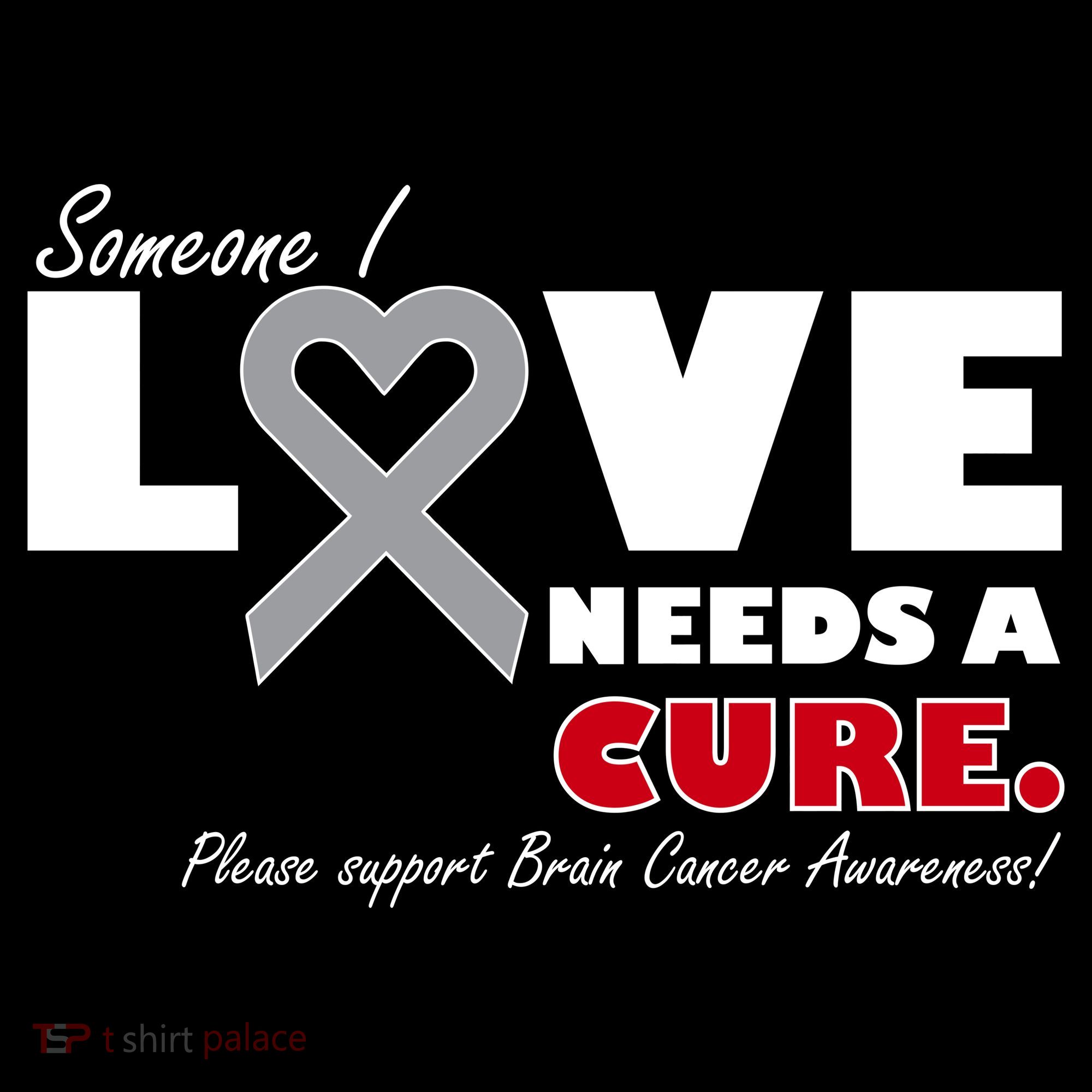 Someone I Love Needs A Cure Brain Cancer Awareness Ornament