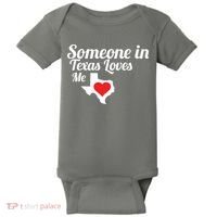 Someone In Texas Loves Me Baby Bodysuit thumb 0