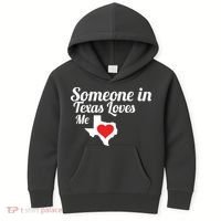 Someone In Texas Loves Me Kids Hoodie thumb 0
