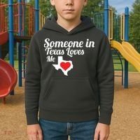 Someone In Texas Loves Me Kids Hoodie thumb 2