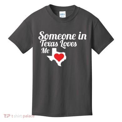 Someone In Texas Loves Me Kids T-Shirt