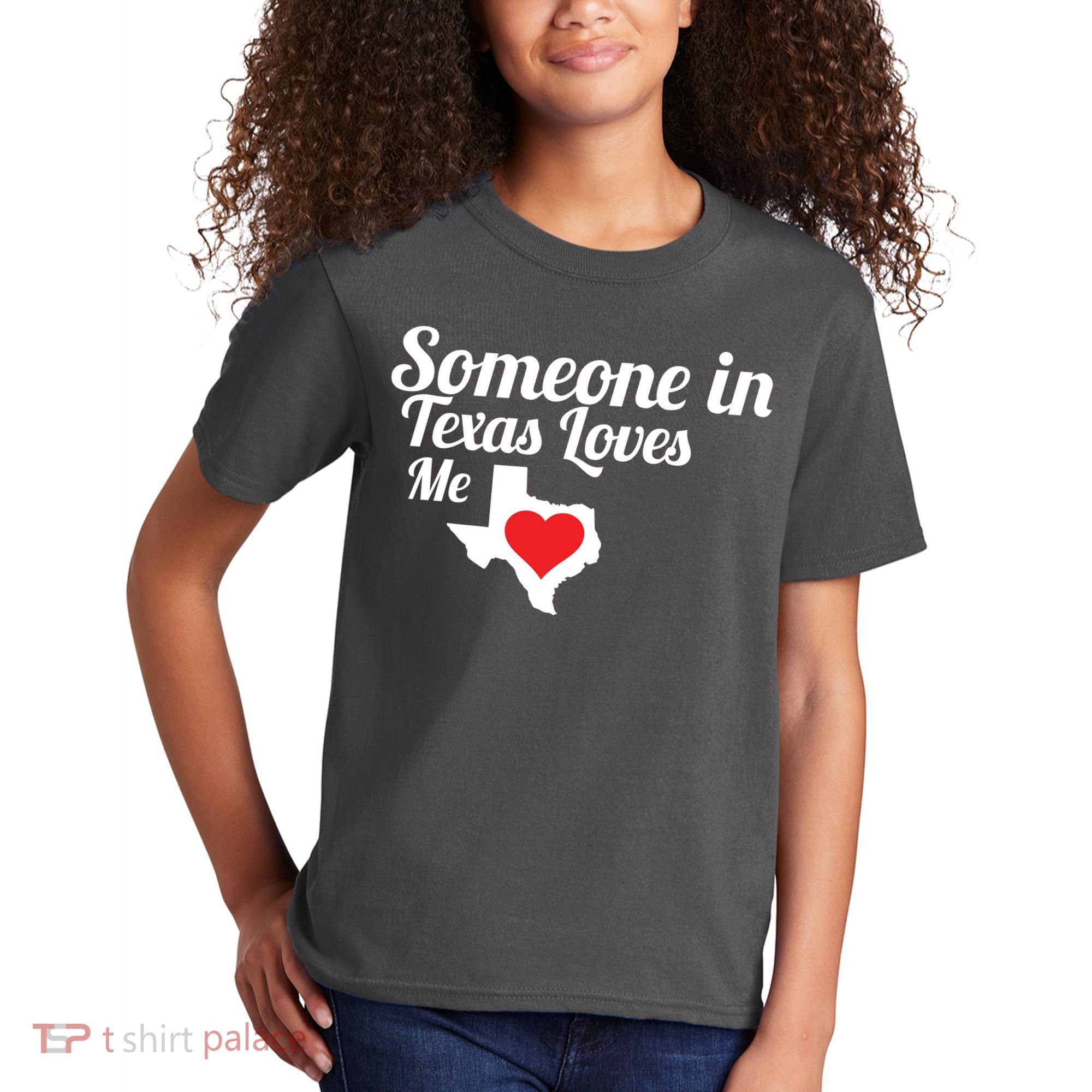 Someone In Texas Loves Me Kids T-Shirt
