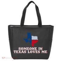 Someone In Texas Loves Me Home State Tote Bag thumb 0
