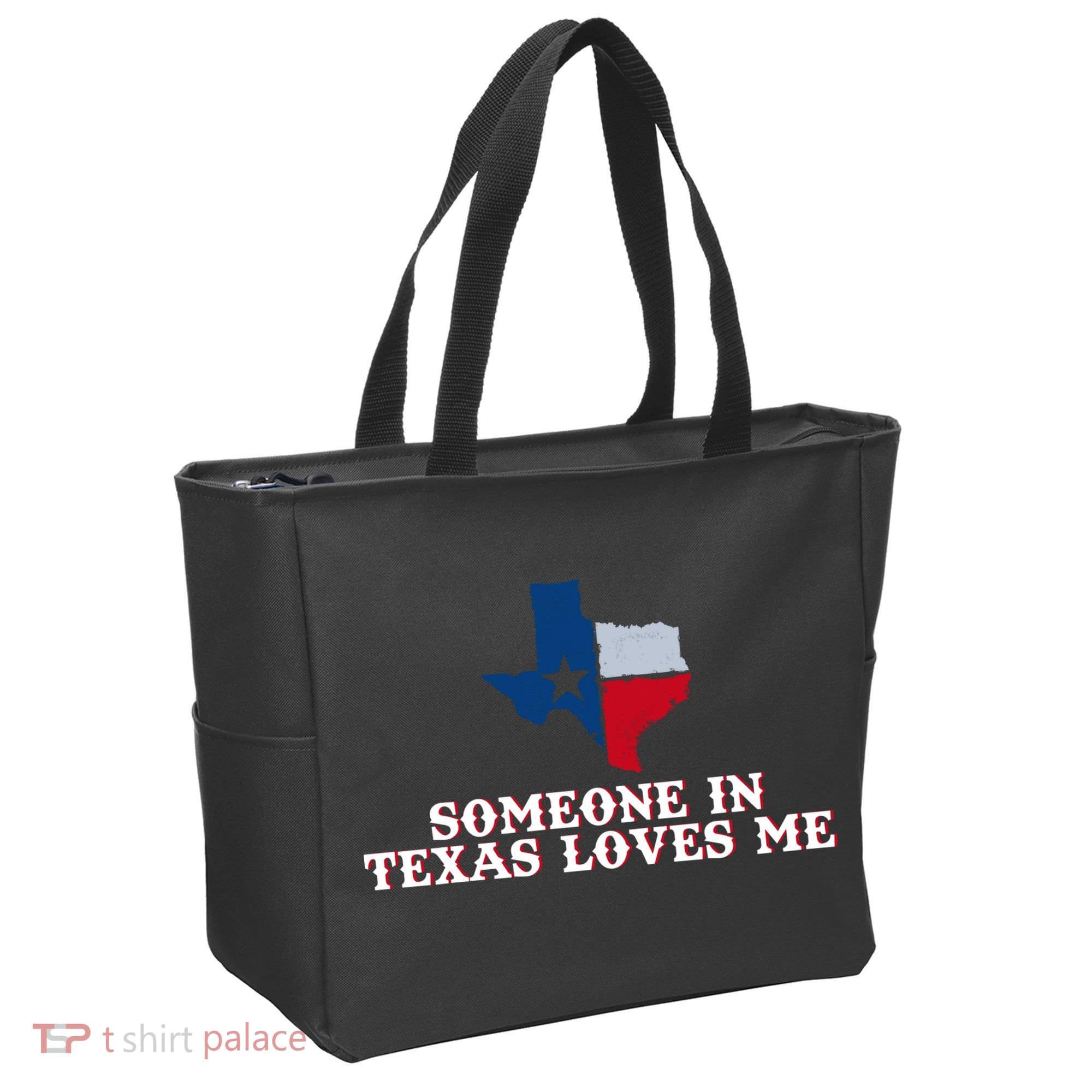 Someone In Texas Loves Me Home State Tote Bag