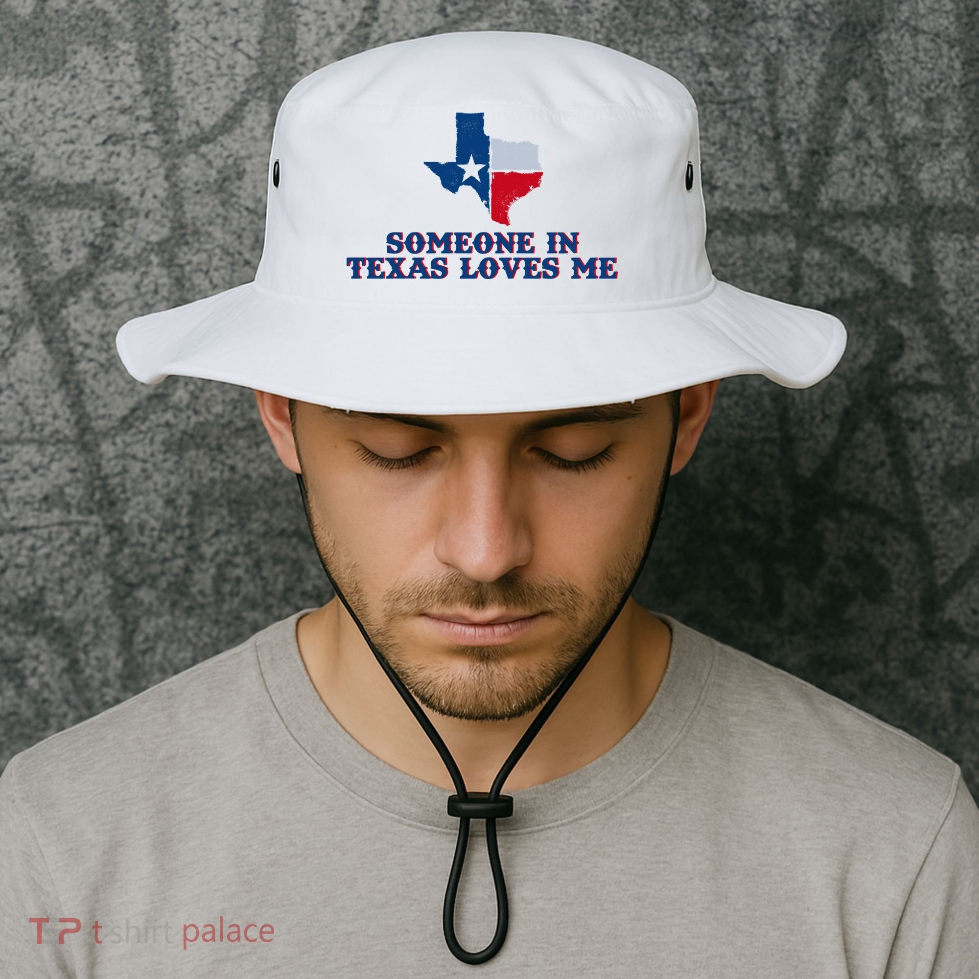 Someone In Texas Loves Me Home State Bucket Hat