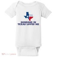 Someone In Texas Loves Me Home State Baby Bodysuit thumb 0