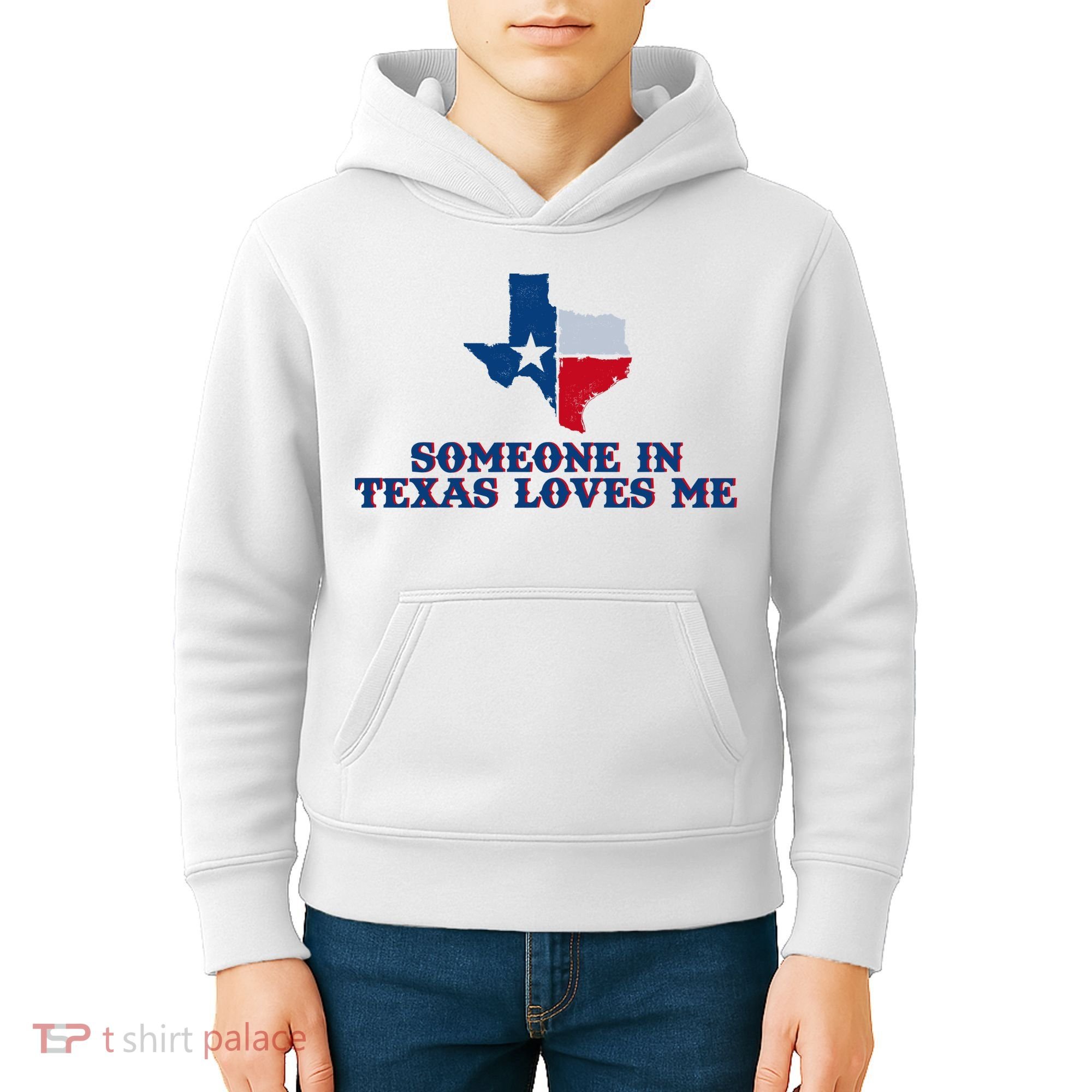 Someone In Texas Loves Me Home State Kids Hoodie