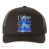 Someone Who Makes Me Proud Autism Awareness Yupoong Adult 5-Panel Trucker Hat thumb 0
