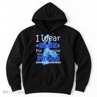 Someone Who Makes Me Proud Autism Awareness Hoodie thumb 0