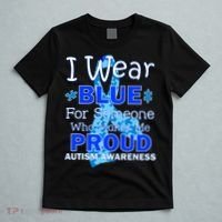 Someone Who Makes Me Proud Autism Awareness T-Shirt thumb 5