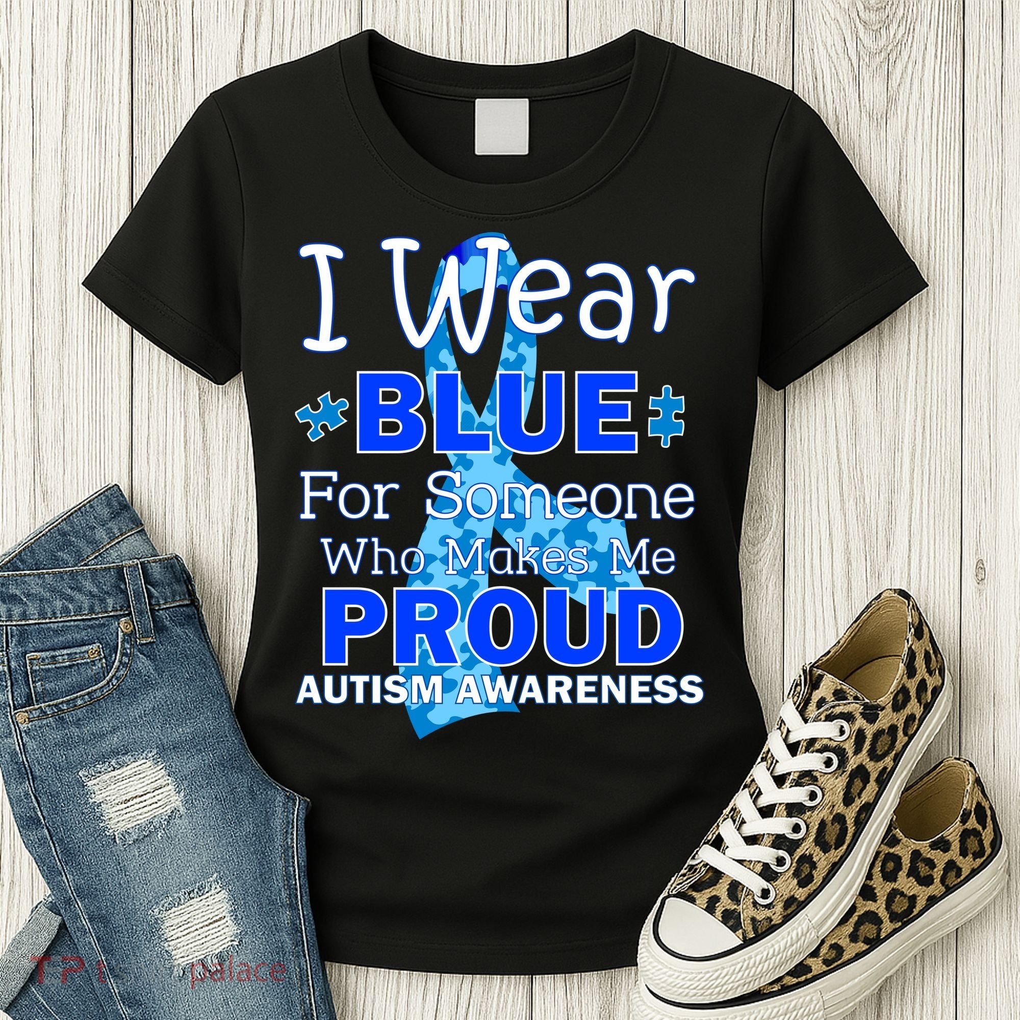 Someone Who Makes Me Proud Autism Awareness Women's T-Shirt