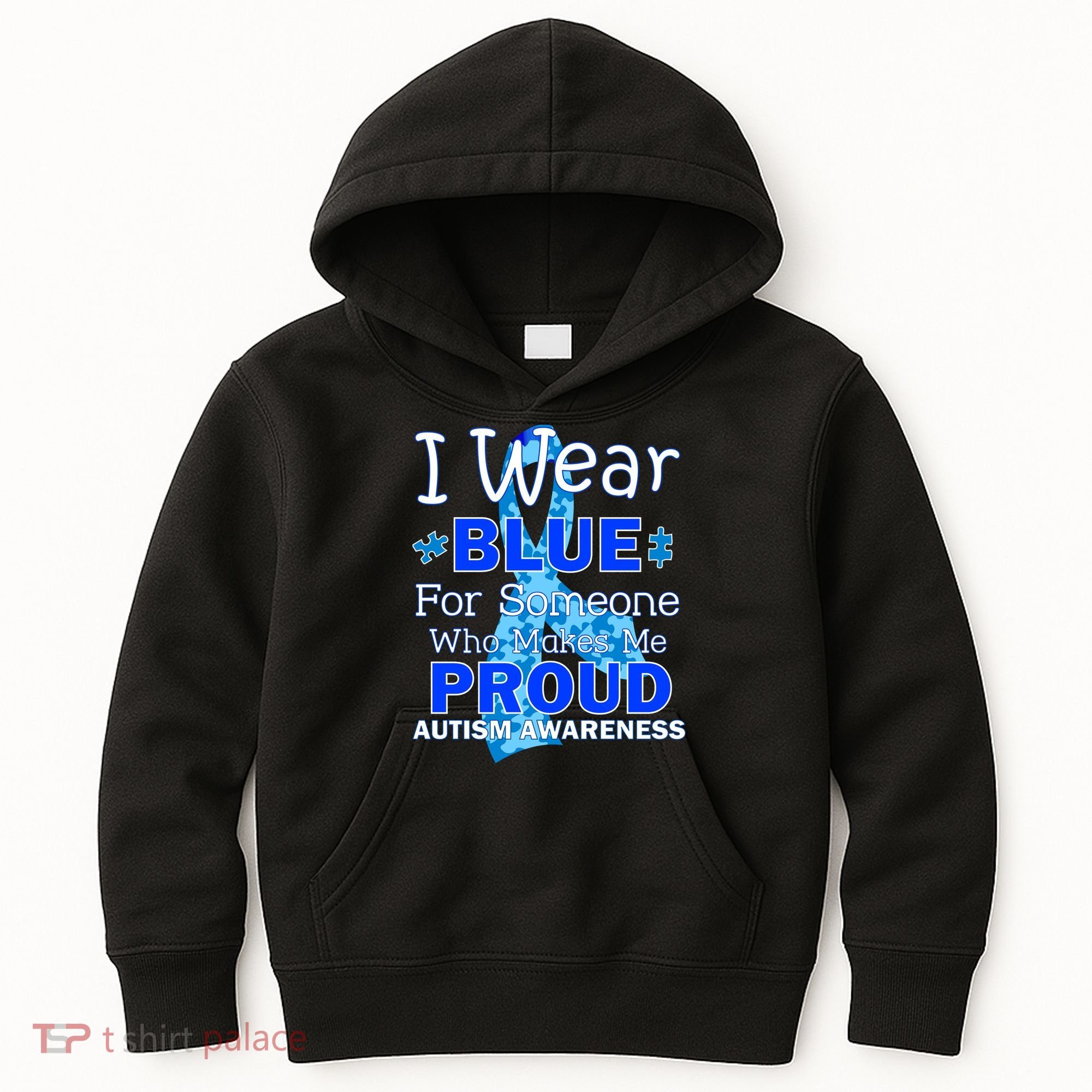 Someone Who Makes Me Proud Autism Awareness Kids Hoodie