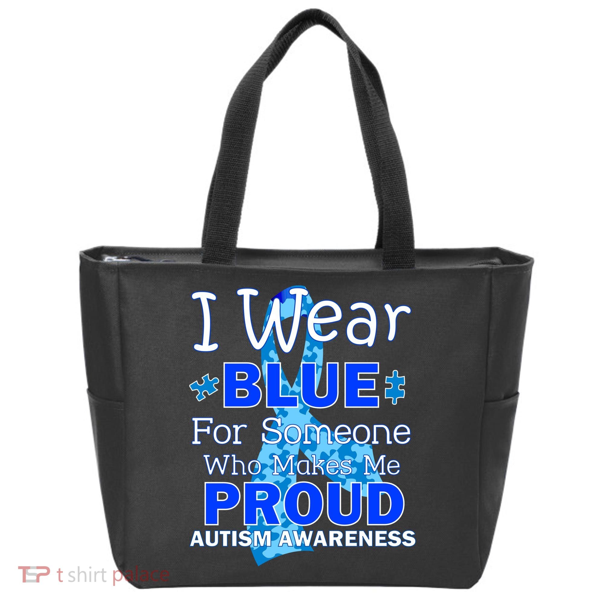 Someone Who Makes Me Proud Autism Awareness Tote Bag
