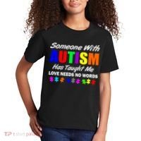 Someone With Autism Has Taught Me Kids T-Shirt thumb 2