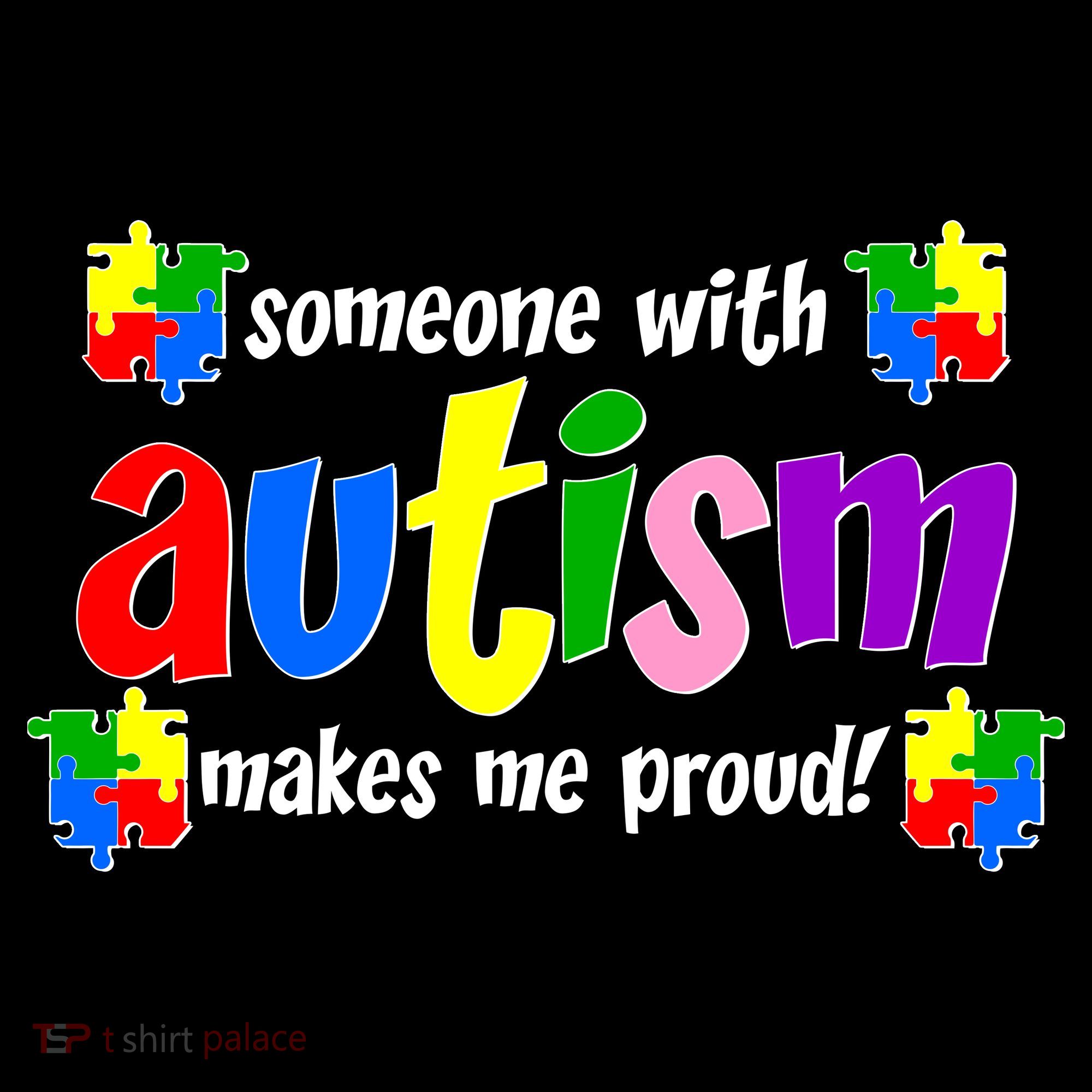 Someone With Autism Makes Me Proud Ornament