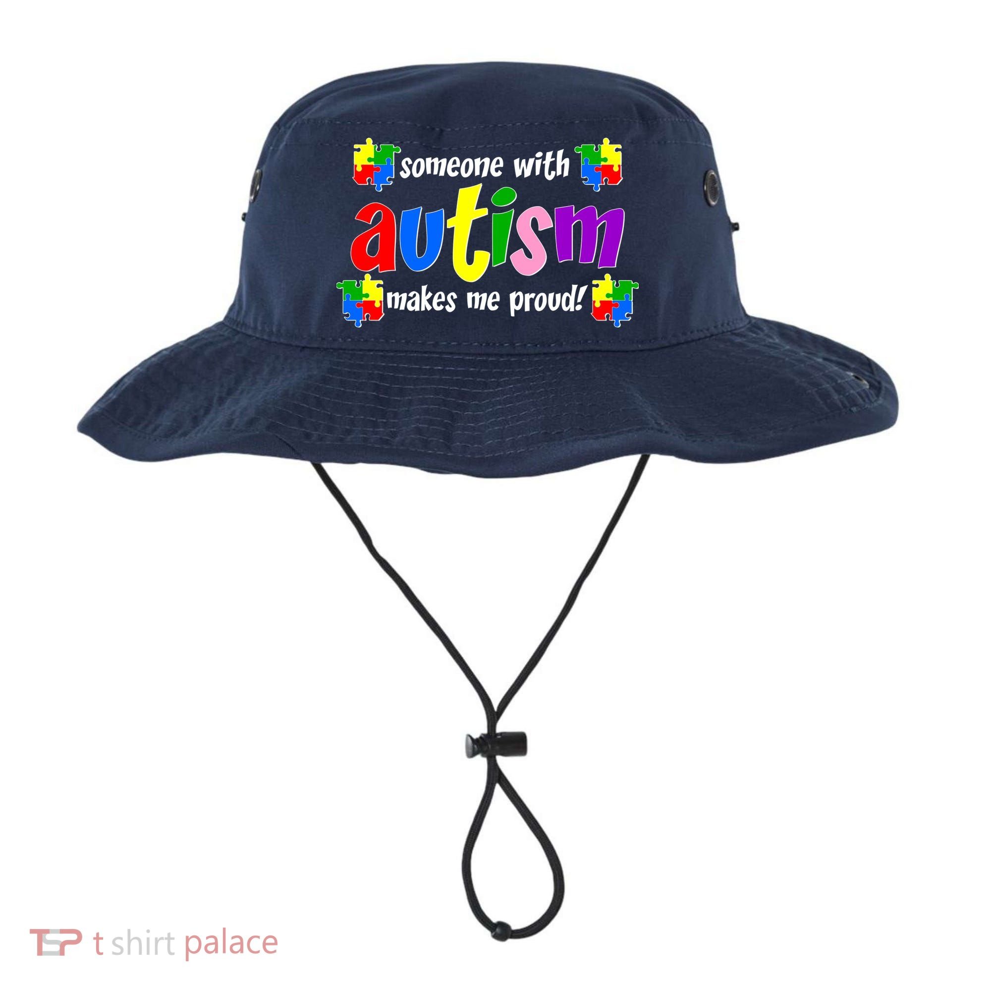 Someone With Autism Makes Me Proud Bucket Hat