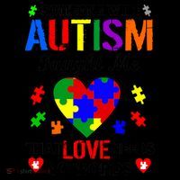 Someone With Autism Taught Me That Love Needs No Words Coffee Mug thumb 5