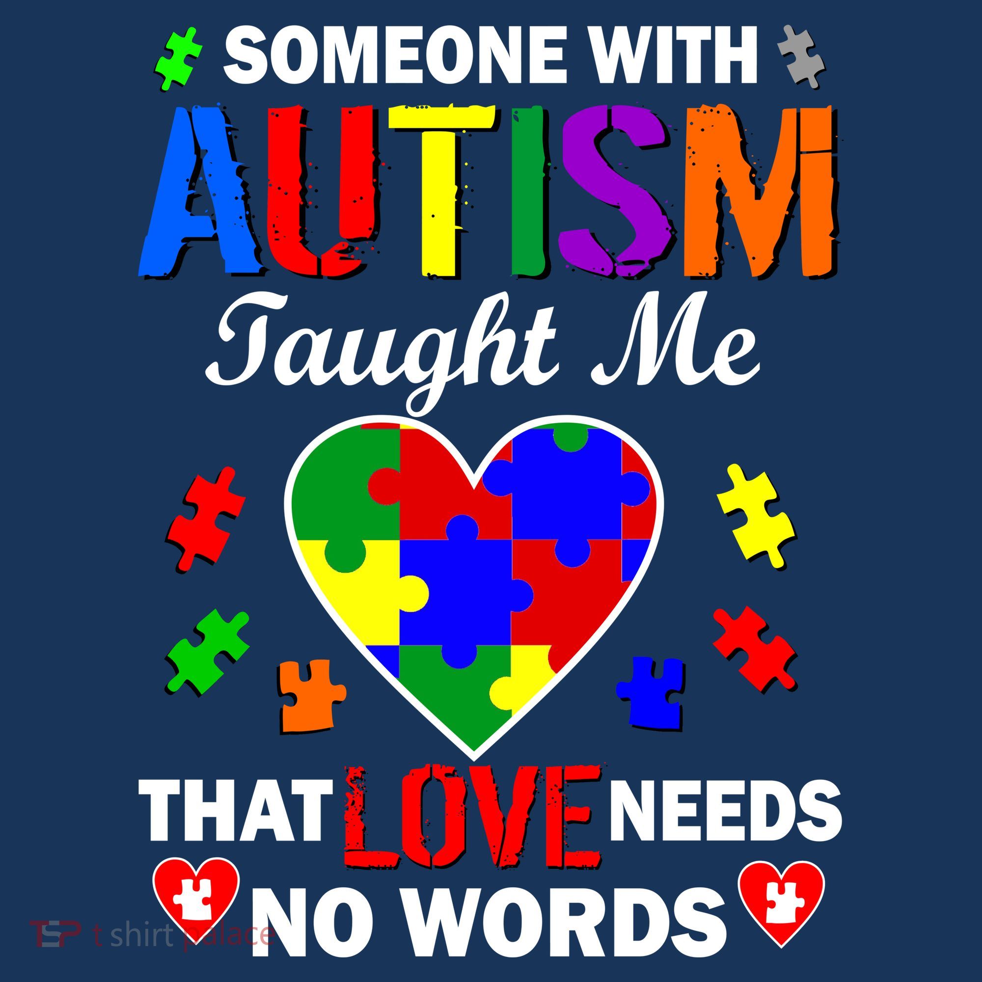 Someone With Autism Taught Me That Love Needs No Words Mousepad