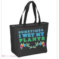 Sometimes I Wet My Plants Tote Bag thumb 2