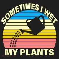 Sometimes I Wet My Plants Retro Women's Sweatshirt thumb 2