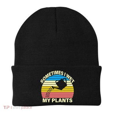 Sometimes I Wet My Plants Retro Beanie