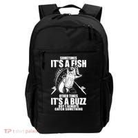 Sometimes It's A Fish Other Times It's A Buzz Backpack thumb 0