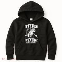 Sometimes It's A Fish Other Times It's A Buzz Kids Hoodie thumb 0