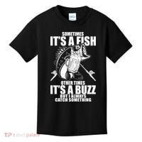 Sometimes It's A Fish Other Times It's A Buzz Kids T-Shirt thumb 0
