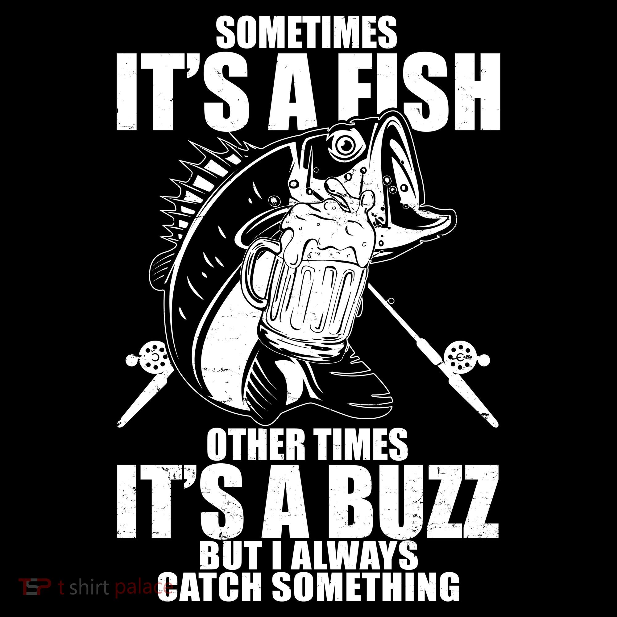 Sometimes It's A Fish Other Times It's A Buzz Tote Bag