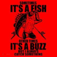 Sometimes It's A Fish Other Times It's A Buzz Santa Hat thumb 1
